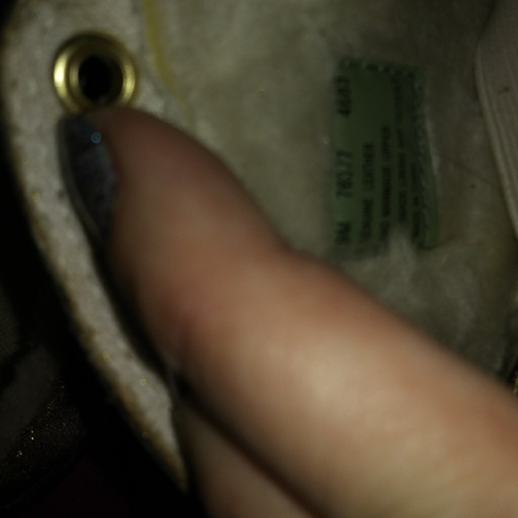 Timberland Womens Size 9M Sneaker Gold Bronze - Picture 3 of 6